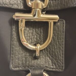 DKNY Black Bag with Gold Accents